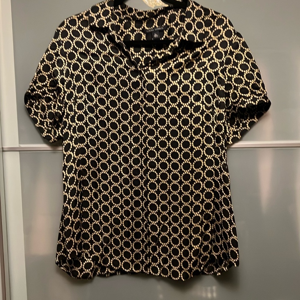 Banana Republic size xl short sleeve blouse